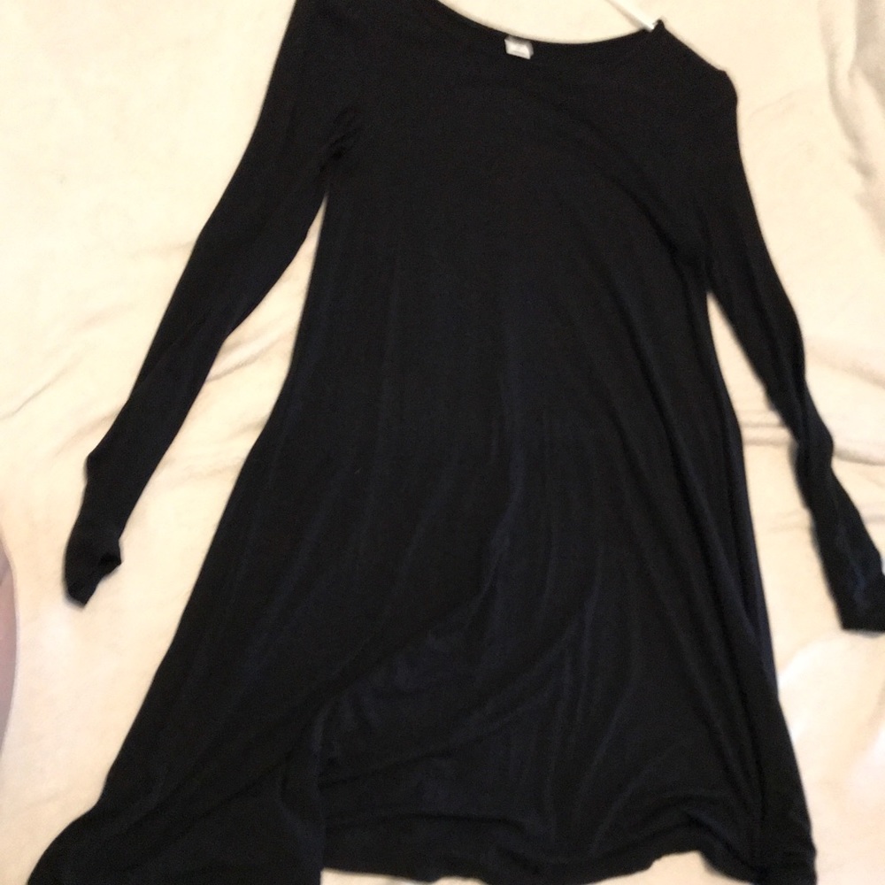 A black dress